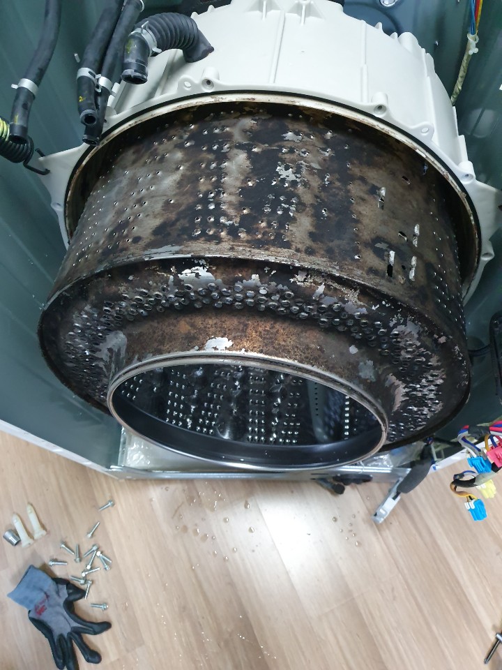 드럼 세탁기 청소
