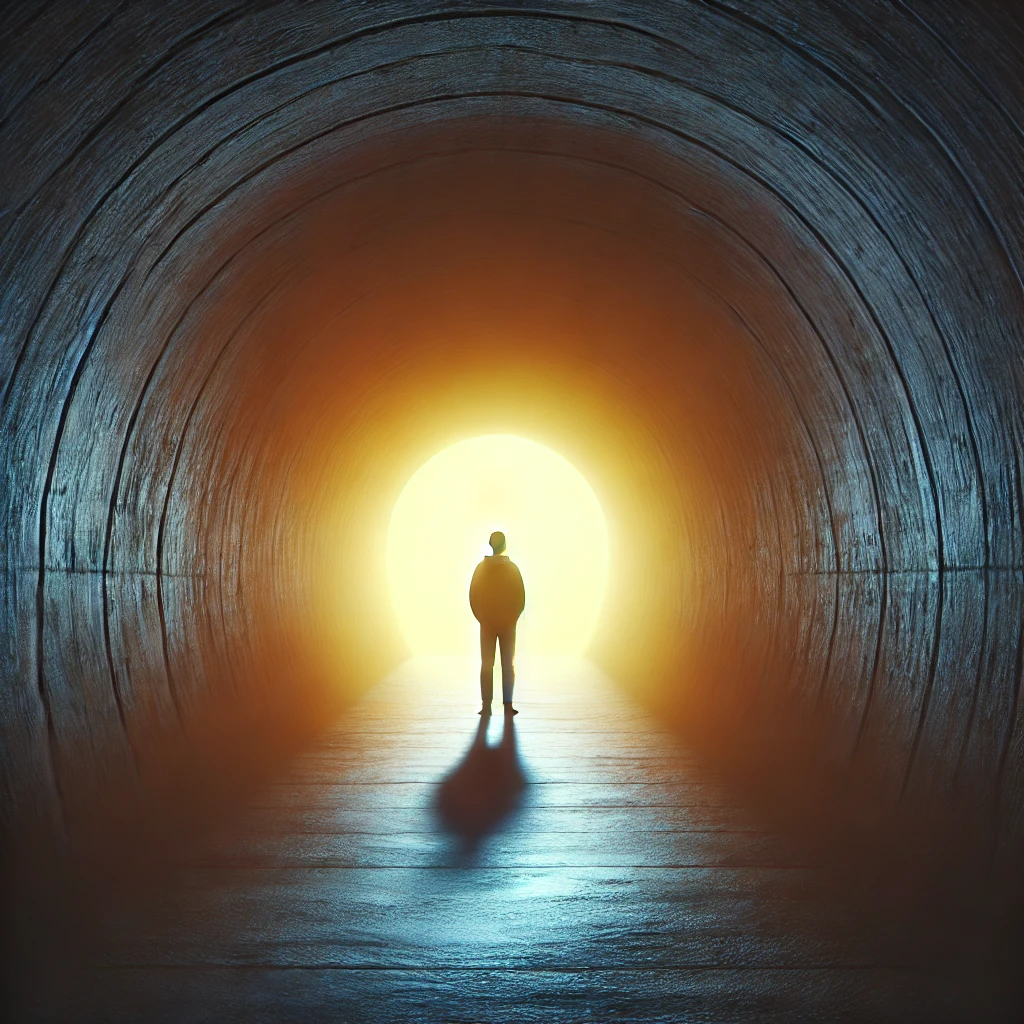 우울증 마음에 그림자