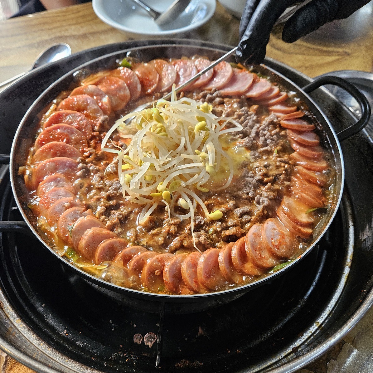 이나경 송탄 부대찌개