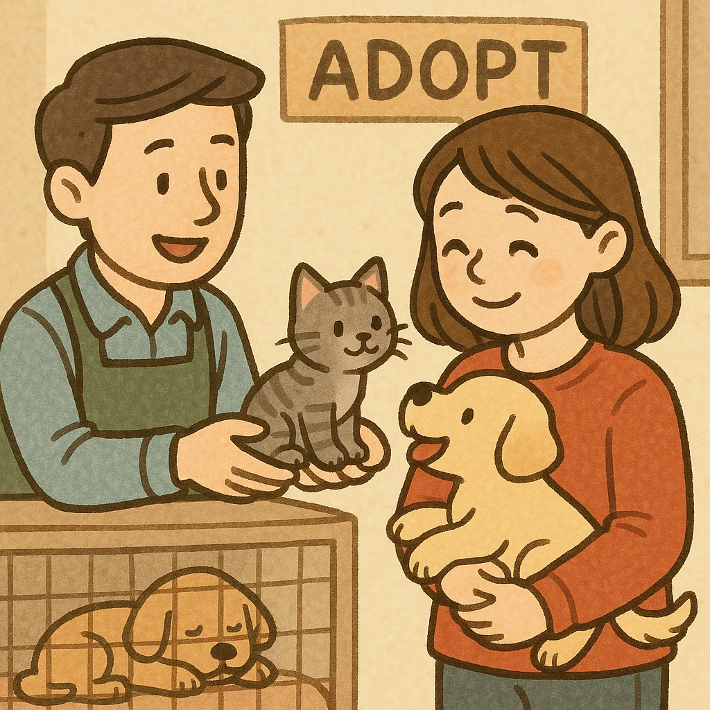 주세요닷컴 고양이 강아지 무료 분양 현상화한 모습입니다.
