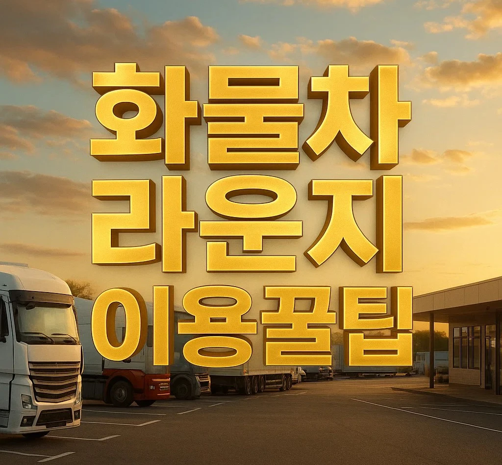 전국 고속도로 화물차 라운지 이용 꿀팁 안내 – 샤워실, 수면실, 세탁실, 휴게소 위치와 회원가입 절차 설명 이미지
