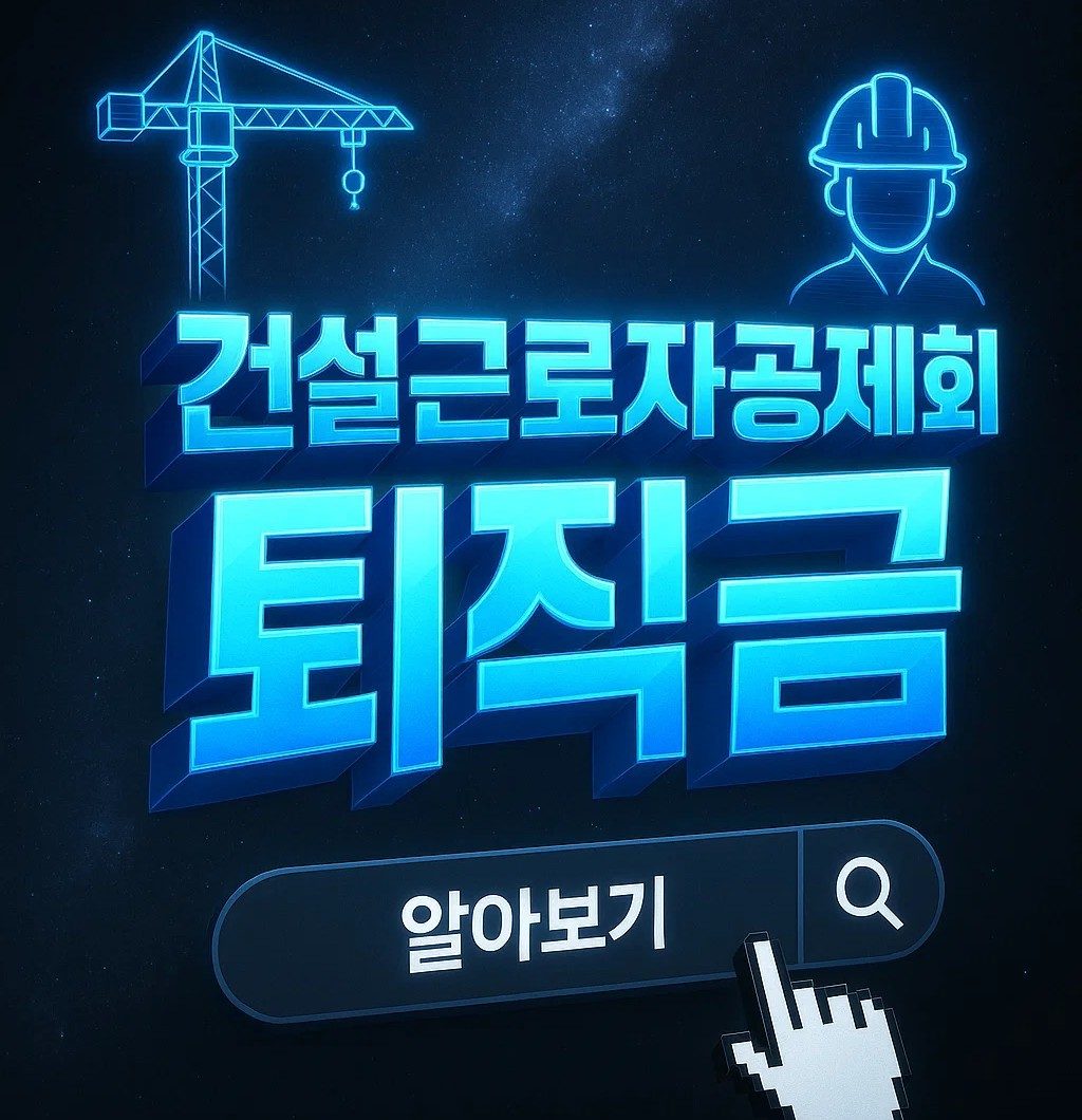 건설근로자공제회 퇴직금 조회 및 신청 방법, 지급 절차, 이자 계산, 준비 서류까지 한눈에 확인할 수 있는 안내 이미지